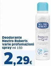 Sigma Neutro roberts deodorante offerta