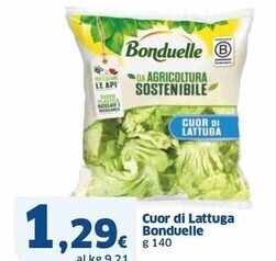Sigma Bonduelle cuor di lattuga offerta
