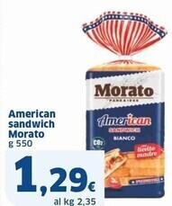 Sigma Morato american sandwich offerta