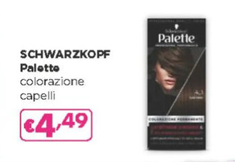 Acqua & Sapone SCHWARZKOPF Palette colorazione capelli offerta