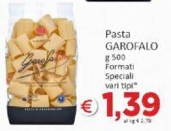 Pasta GAROFALO g 500 Formati Speciali vari tipi