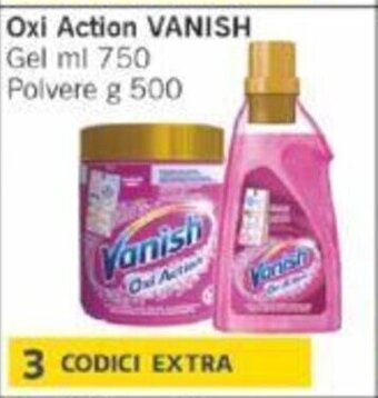 Oxi Action VANISH Gel ml 750 Polvere g 500