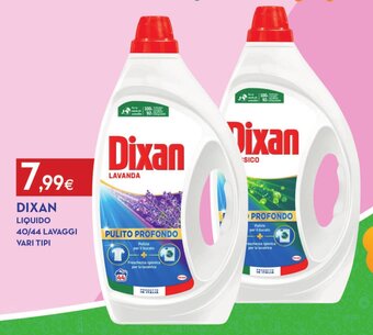 Proshop DIXAN LIQUIDO 40/44 LAVAGGI VARI TIPI offerta