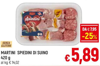 A&O MARTINI SPIEDINI DI SUINO 420 g offerta