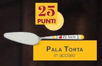 PALA TORTA in acciaio