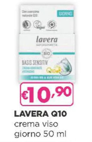 Acqua & Sapone LAVERA Q10 crema viso giorno 50 ml offerta