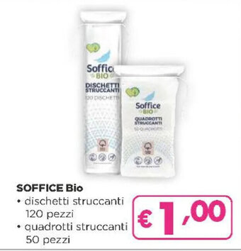 Acqua & Sapone SOFFICE Bio dischetti struccanti 120 pezzi offerta