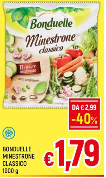 A&O BONDUELLE MINESTRONE CLASSICO 1000 g offerta