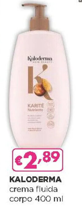 Acqua & Sapone KALODERMA crema fluida corpo 400 ml offerta