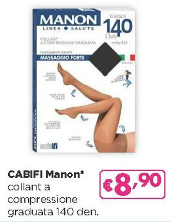 Acqua & Sapone CABIFI Manon collant a compressione graduata 140 den. offerta