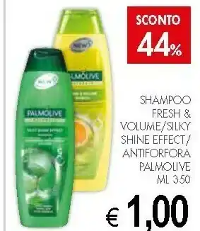 Crai Palmolive Shampoo Fresh & Volume/ Silky Shine Effect/ Antiforfora offerta