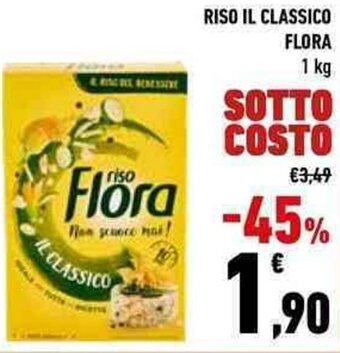 Conad City RISO IL CLASSICO FLORA 1 kg offerta