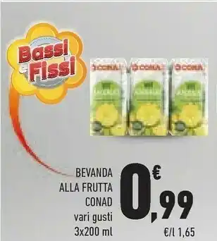 Conad Conad Bevanda Alla Frutta offerta
