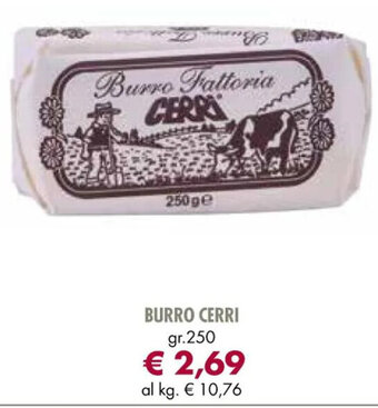 Galassia BURRO CERRI gr.250 offerta