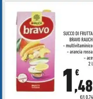 Conad Rauch Bravo Succo Di Frutta offerta