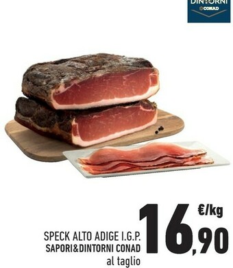 Conad Conad - Speck Alto Adige IGP Sapori E Dintorni 100 G(ml) offerta