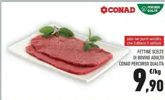 Conad Conad Fettine Scelte Di Bovino Adulto offerta