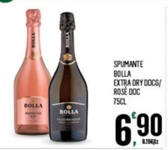 Despar SPUMANTE BOLLA EXTRA DRY DOCG/ ROSE DOC 75CL offerta