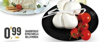 Despar QUADRIFOGLIO DI MOZZARELLA BELLA MURGIA offerta