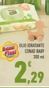Conad Conad Baby Olio Idratante offerta
