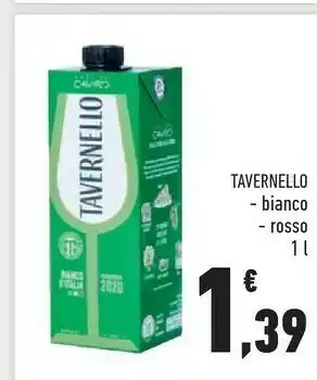 Conad Tavernello Bianco - Rosso offerta