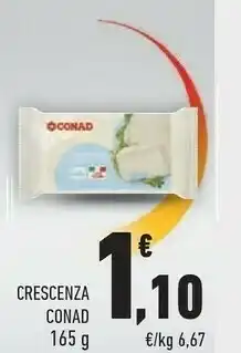 Conad Conad - Crescenza 165 G(ml) offerta
