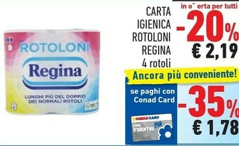 Conad Regina Rotoloni offerta