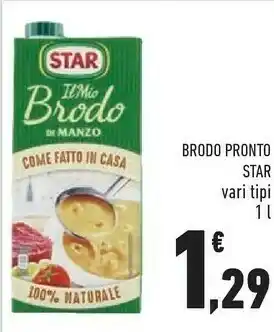 Conad Star Brodo Pronto offerta