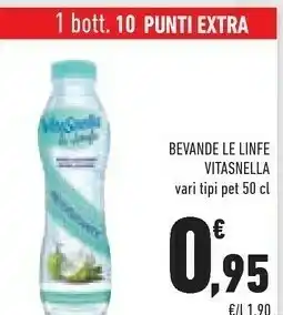 Conad Vitasnella Bevande Le Linfe offerta