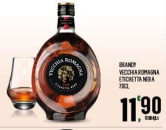 Despar BRANDY VECCHIA ROMAGNA ETICHETTA NERA 70CL offerta