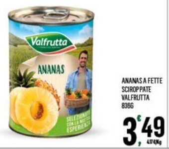 Despar ANANAS A FETTE SCIROPPATE VALFRUTTA 836G offerta