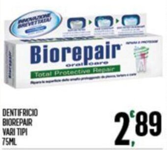 Despar DENTIFRICIO BIOREPAIR VARI TIPI 75ML offerta