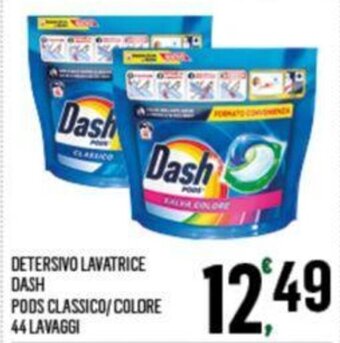 Despar DETERSIVO LAVATRICE DASH PODS CLASSICO/COLORE 44 LAVAGGI offerta