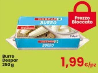 Despar Burro Despar 250 g offerta
