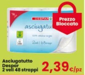 Despar Asciugatutto Despar 2 veli 48 strappi offerta