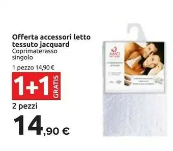Carrefour Jacquard Casalinghi offerta