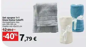 Carrefour Caleffi Asciugamani offerta