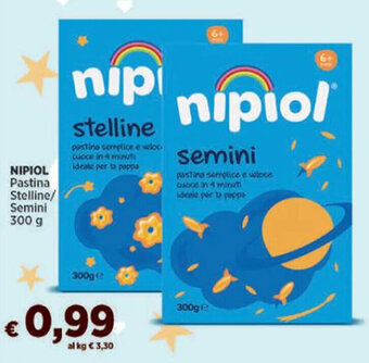In Coop NIPIOL Pastina Stelline/ Semini 300 g offerta