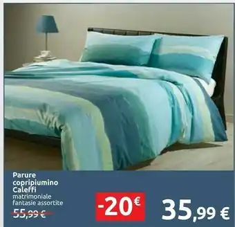 Carrefour Caleffi Copripiumino offerta
