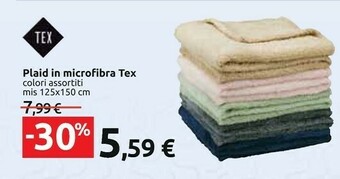 Carrefour Plaid offerta