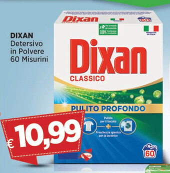 In Coop DIXAN Detersivo in Polvere 60 Misurini offerta