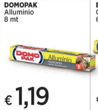 DOMOPAK Alluminio 8 mt