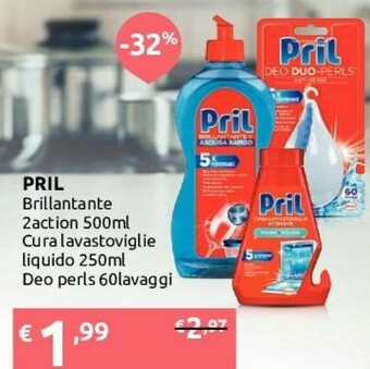 Ipersoap Pril Detersivo lavastoviglie offerta