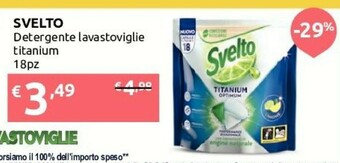 Ipersoap Svelto Detersivo lavastoviglie offerta