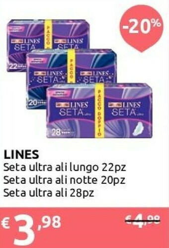 Ipersoap Lines Assorbenti lines offerta