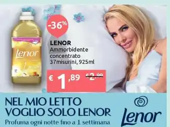 Ipersoap Lenor Ammorbidente offerta