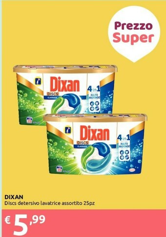 Ipersoap Dixan Detersivo lavatrice offerta