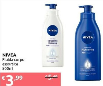 Ipersoap Nivea Crema corpo offerta