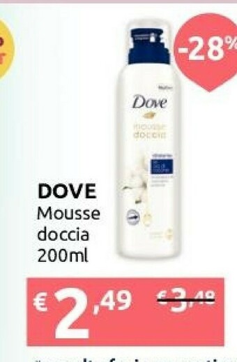 Ipersoap Dove Bagnoschiuma offerta