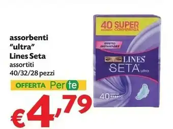 Pam Lines Seta Assorbenti Ultra offerta